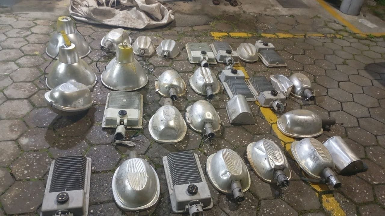 furto luminárias Balneário Camboriú,Guarda Municipal,prisão por furto,segurança pública