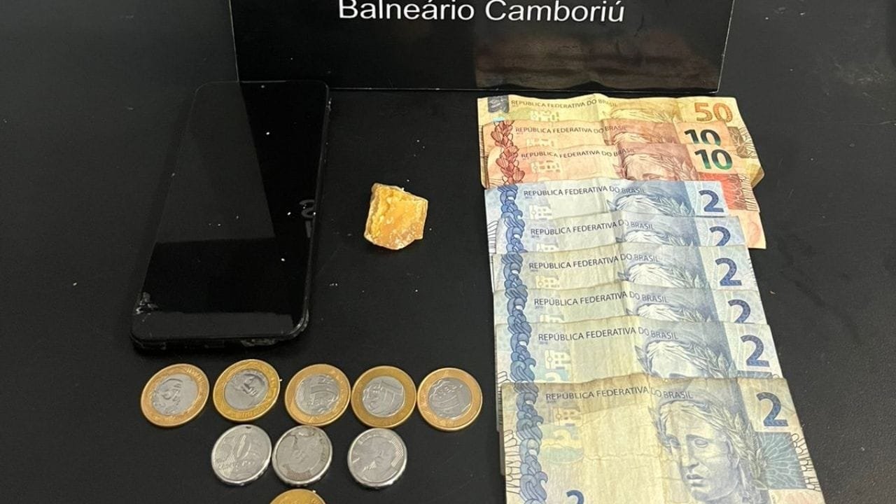 tráfico de drogas,Balneário Camboriú,prisão Polícia Militar