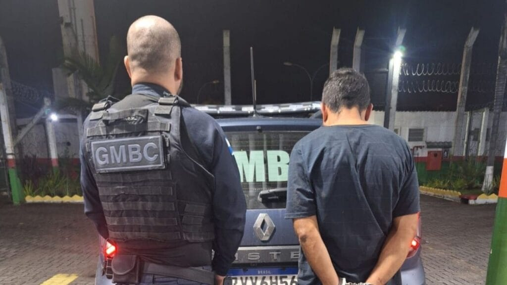 foragido preso,Guarda Municipal Balneário Camboriú,mandado de prisão
