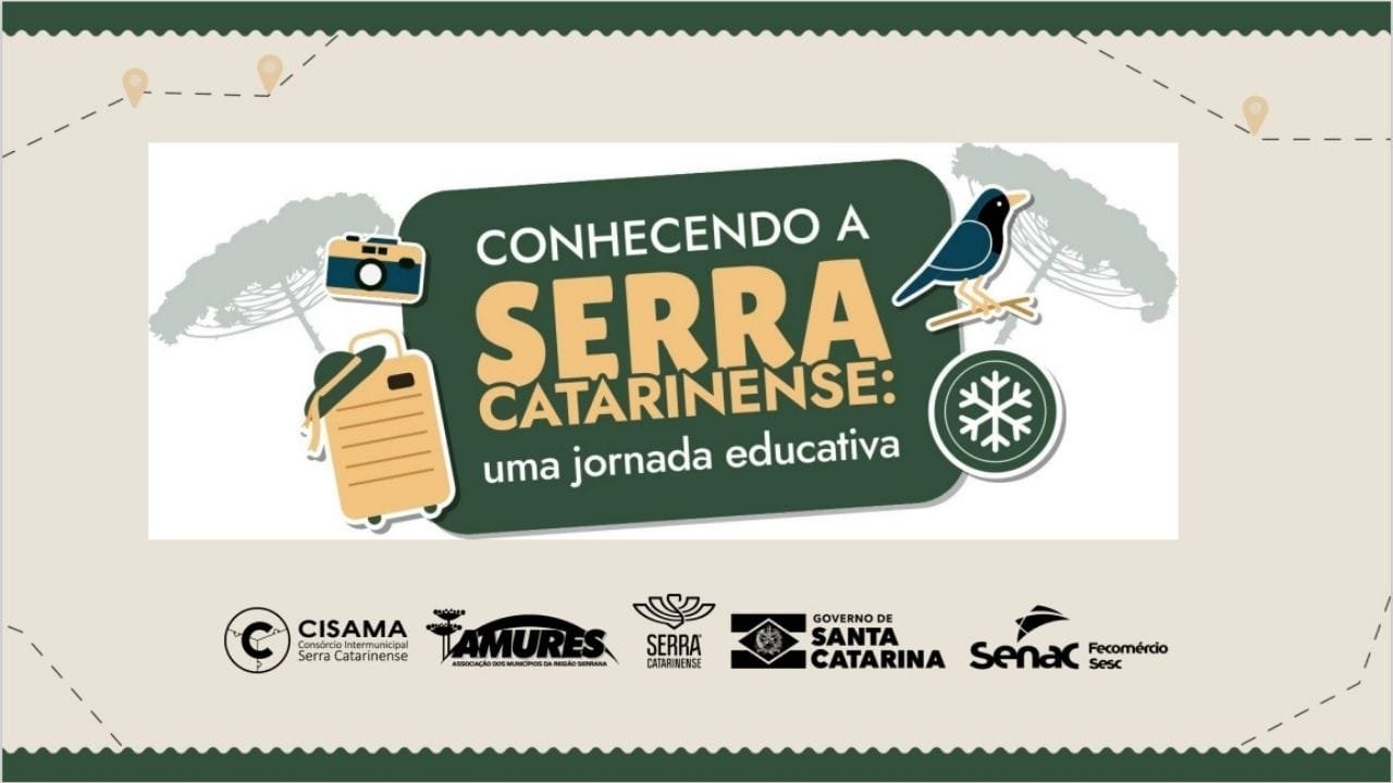 turismo Serra Catarinense,capacitação de professores,programa Conhecendo a Serra,turismo na educação