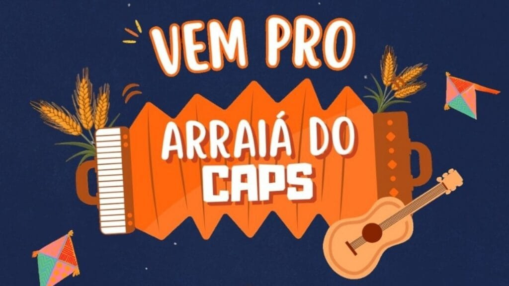 Arraiá do CAPS Porto Belo,evento saúde mental,inclusão social Porto Belo