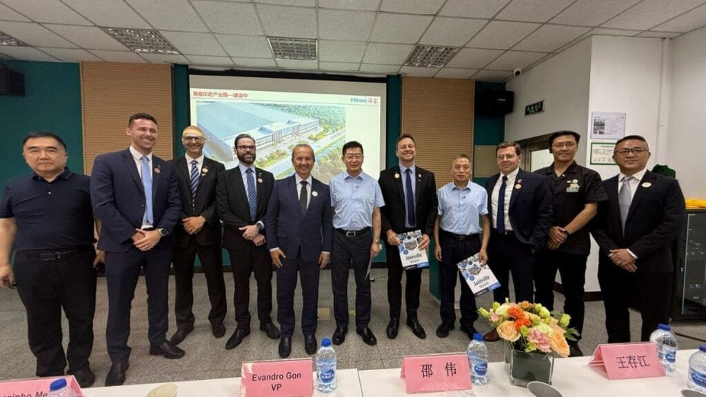 Nidec Santa Catarina,investimento China SC,Jorginho Mello Pequim,indústria catarinense,atração de empresas