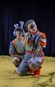 Cia Experimentus Teatrais,espetáculo infantil gratuito,teatro para crianças Timbó,projeto Circuito para Meninas Voadoras,teatro com LIBRAS,cultura Santa Catarina