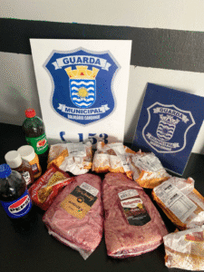 furto em balneário camboriú,homem preso supermercados bc,guarda municipal quarta avenida,crime em supermercado bc,peças de carne furtadas bc