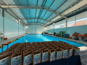 Projeto NADAR Camboriú,natação gratuita Camboriú,inclusão social através do esporte,Fundação Municipal de Esportes Camboriú,Escola CAIC natação