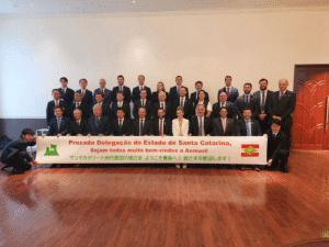 Santa Catarina Aomori,parceria maçã,exportação maçã,cooperação agrícola,missão internacional Japão