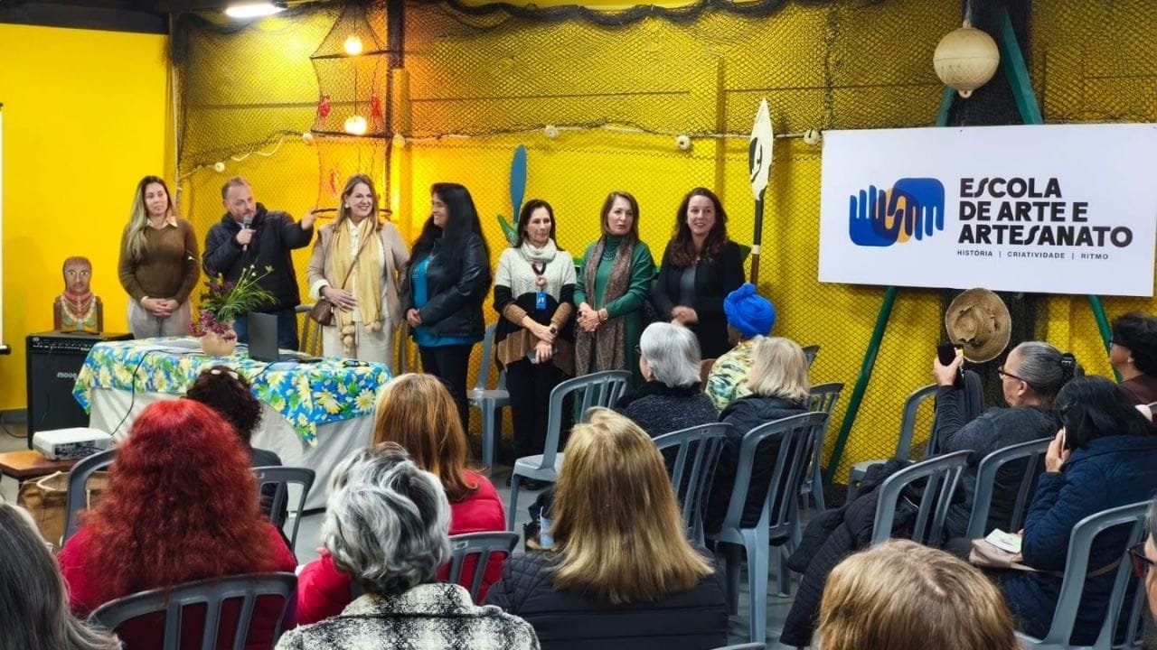 Escola de Arte Balneário Camboriú,Programa Artesanato SC Ouro,cursos para artesãos