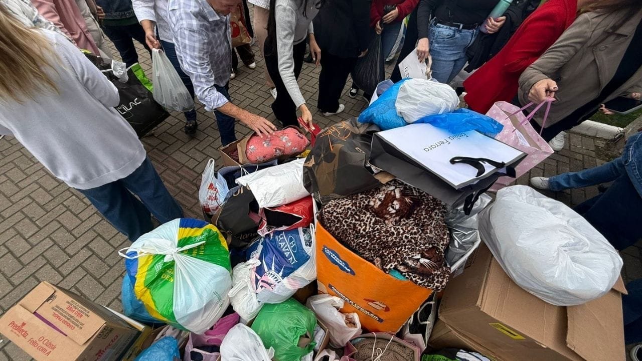 Campanha do Agasalho Camboriú,doações inverno,Prefeitura solidariedade