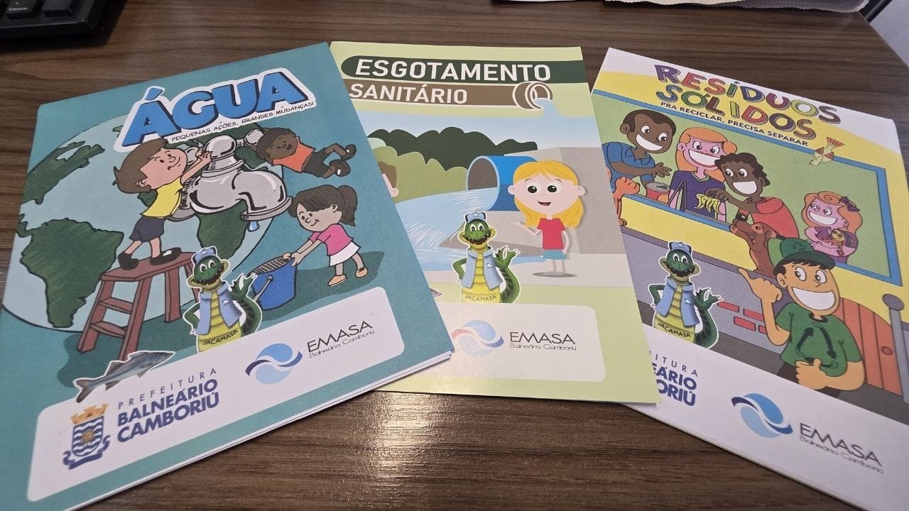educação ambiental,Emasa Balneário Camboriú,saneamento e água