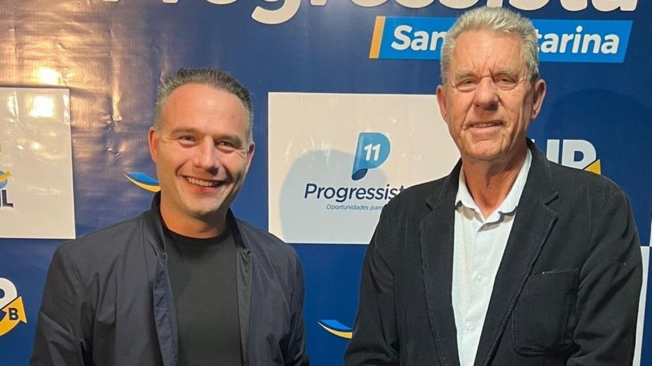 União Brasil SC,Progressistas SC,apoio a Amin