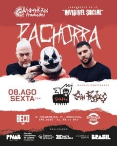 Pachorra,Invisível Social,show São José,banda punk,EP lançamento