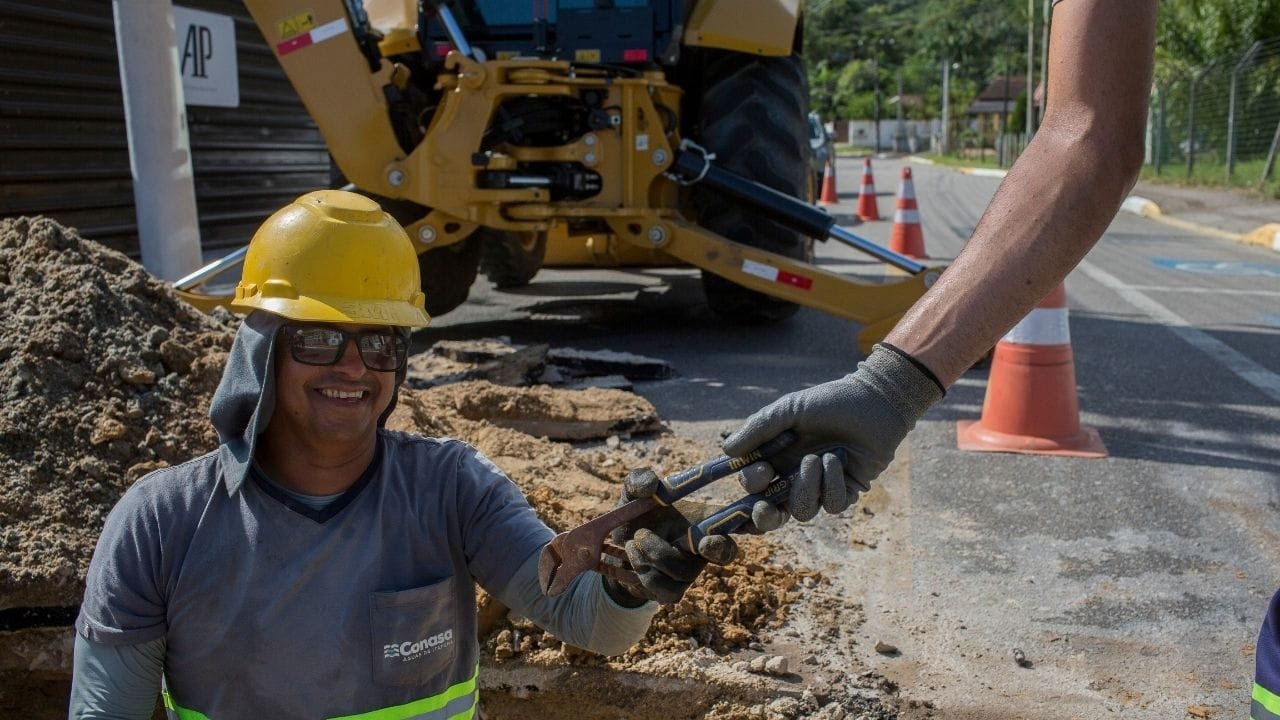 rede de esgoto Itapema,obras saneamento,Conasa investimentos
