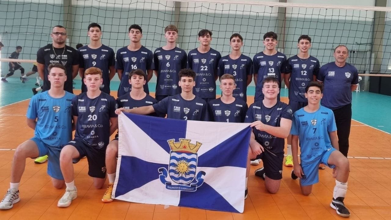 Balneário Camboriú vôlei,série ouro estadual,vôlei masculino sub-16,Federação Catarinense de Voleibol,Campeonato Estadual