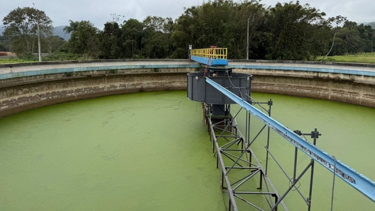 Emasa Balneário Camboriú,recuperação Decantador III,licitação saneamento