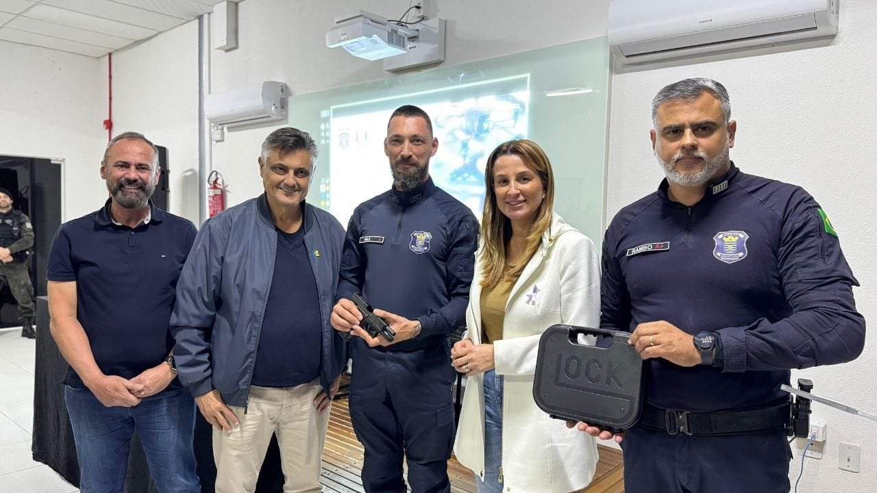 Guarda Municipal BC,pistolas Glock G45,drones DJI M30T