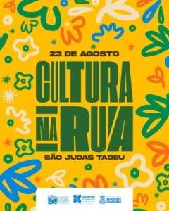 Cultura na Rua BC,eventos culturais Balneário Camboriú,São Judas Tadeu,programação gratuita,artistas locais