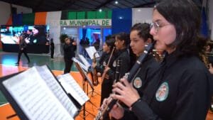 Banda Municipal Camboriú,CONFABANSUL 2025,medalhas de ouro,competição musical SC,música escolar
