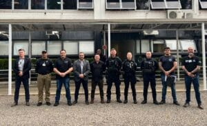 Guarda Municipal Itapema,visita Taurus Armas,capacitação de guardas,equipamentos de segurança,formação de armeiros