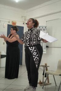 Projeto Baobá Itajaí,espetáculo Angola,cultura afro-brasileira,arte na educação,lendas angolanas