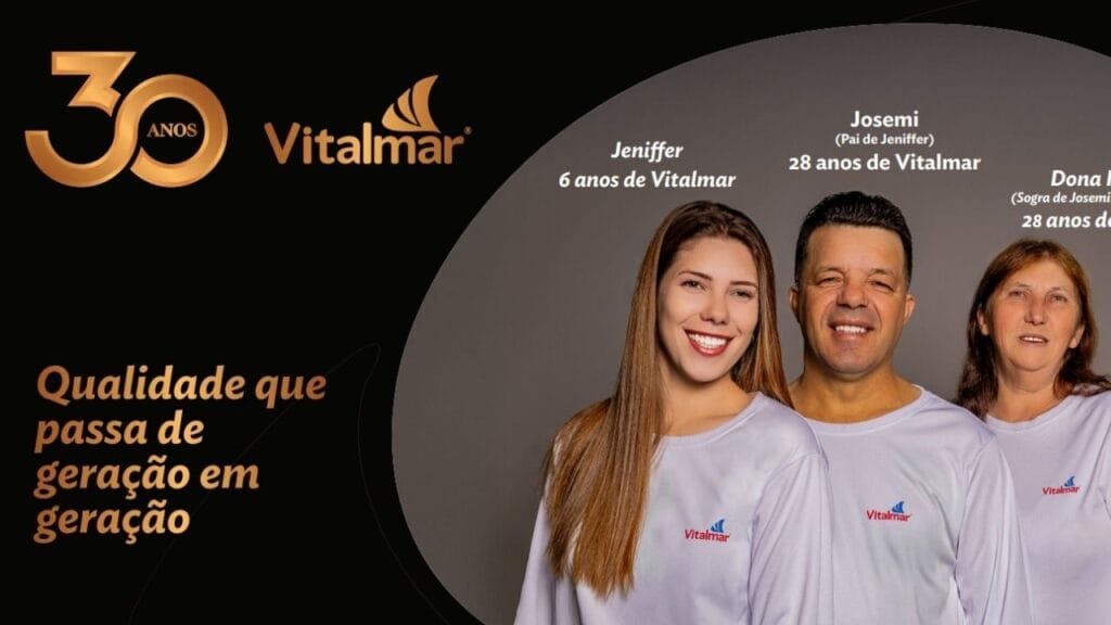Vitalmar 30 anos,pescados Itajaí,indústria de frutos do mar,sustentabilidade empresarial,história Vitalmar