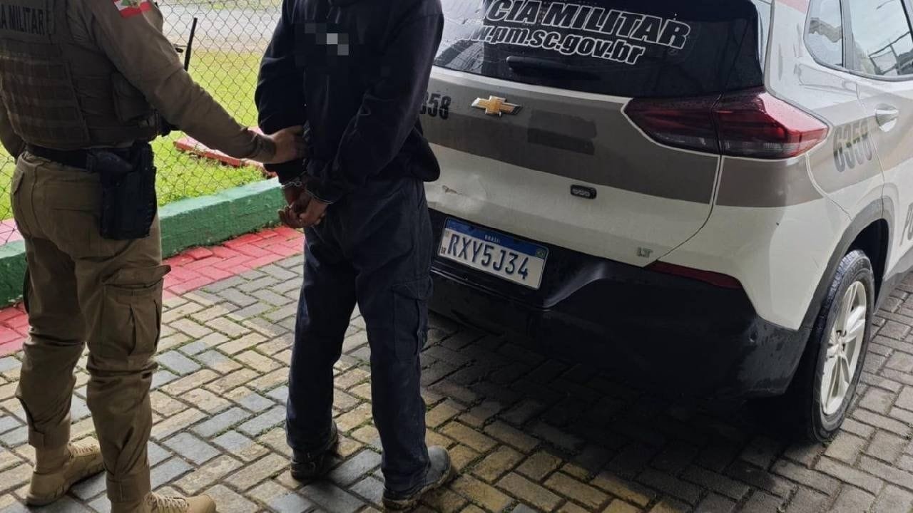 prisão Balneário Camboriú,foragido Rio Grande do Sul,Polícia Militar SC