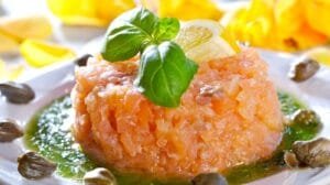 Tartar de Salmão,Chef Andreia Santos,Faial Prime Suites,receita primavera