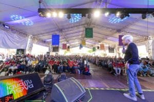 Caco Barcellos palestra,Festival Iguassu Inova jornalismo,Itaipu Parquetec evento,poder do jornalismo