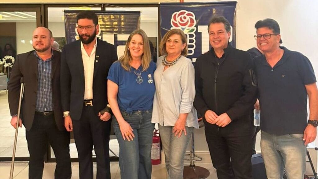 Ciça Müller PDT,encontro regional PDT,política Santa Catarina,articulação partidária