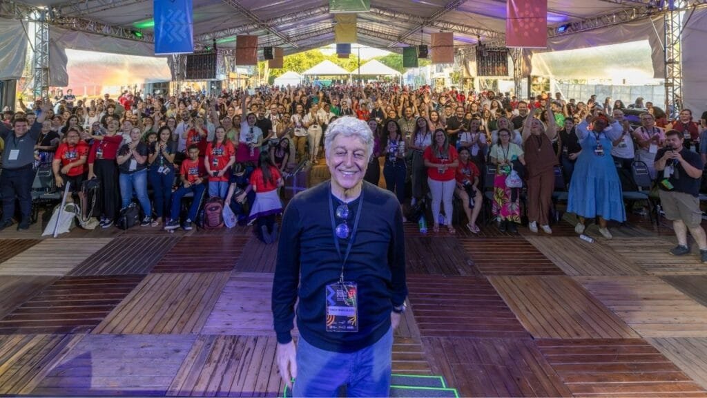 Caco Barcellos palestra,Festival Iguassu Inova jornalismo,Itaipu Parquetec evento,poder do jornalismo