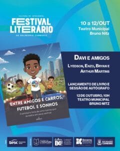 Festival Literário Balneário Camboriú,programação cultural,literatura e leitura