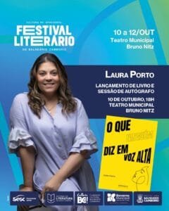 Festival Literário Balneário Camboriú,programação cultural,literatura e leitura
