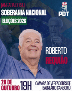 encontro PDT Balneário Camboriú,Jangada do Sul,eleições 2026