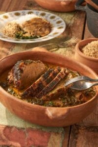 lagarto no tucupi,bolo de castanha-do-pará,receitas Círio de Nazaré,jambu,açaí