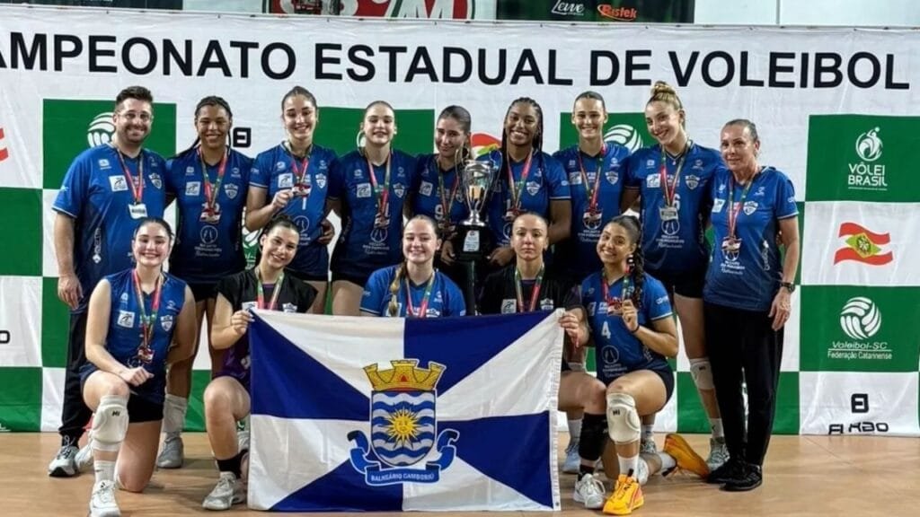 Balneário Camboriú vôlei,Catarinense Sub-15,voleibol SC,vice-campeã Sub-15