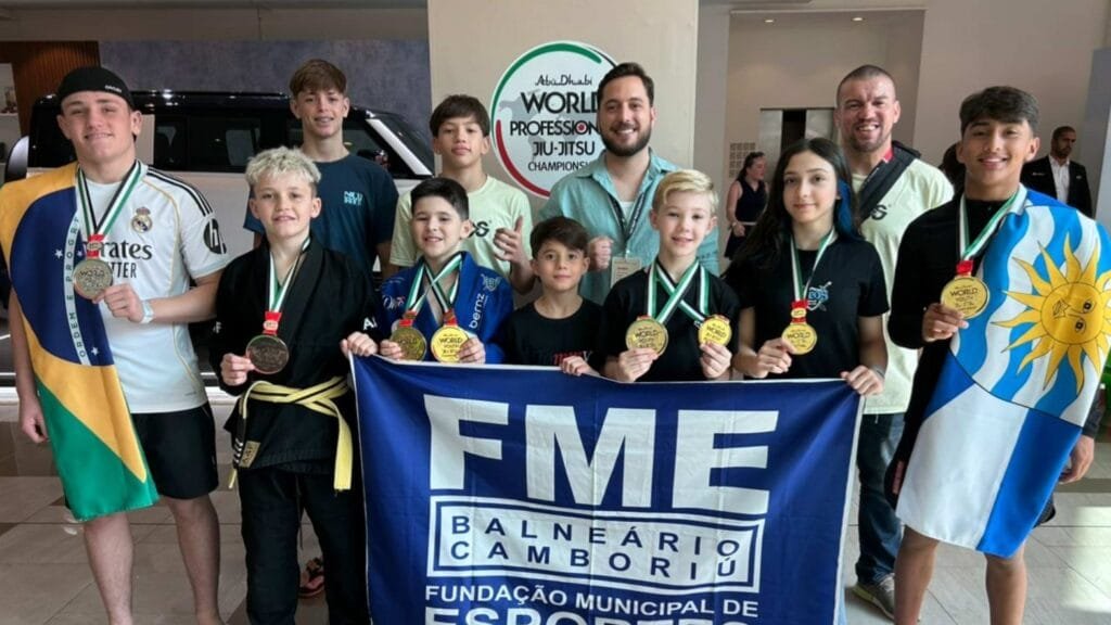 Mundial de Jiu-Jitsu,atletas de Balneário Camboriú,FME