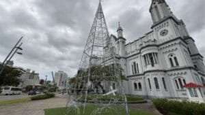 Natal Itajaí,iluminação Natal 2025,decoração natalina LED