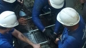 abastecimento Itajaí,rompimento adutora,Semasa Itajaí