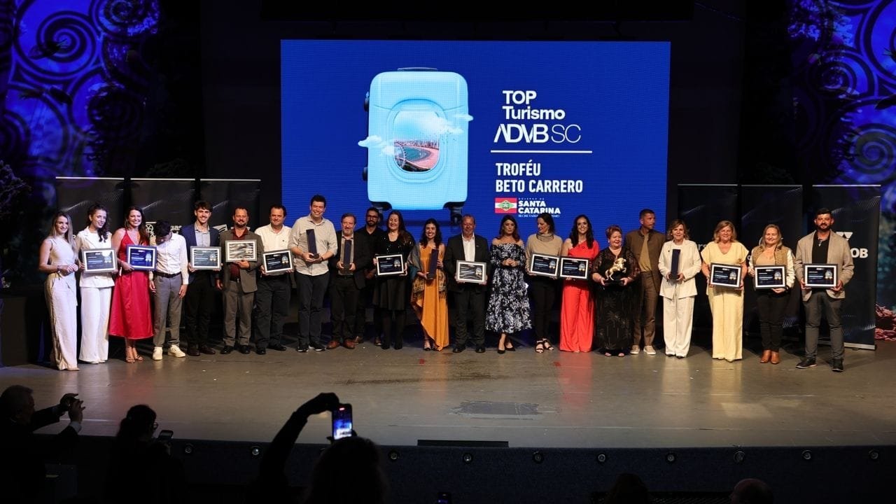 Troféu Beto Carrero,Prêmio Top Turismo,turismo catarinense,Floripa Airport,Santa Catarina