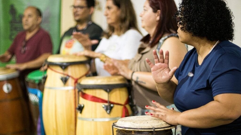 oficina de percussão,raízes do samba,Balneário Piçarras,Luciano Candemil,Percussão Catarina