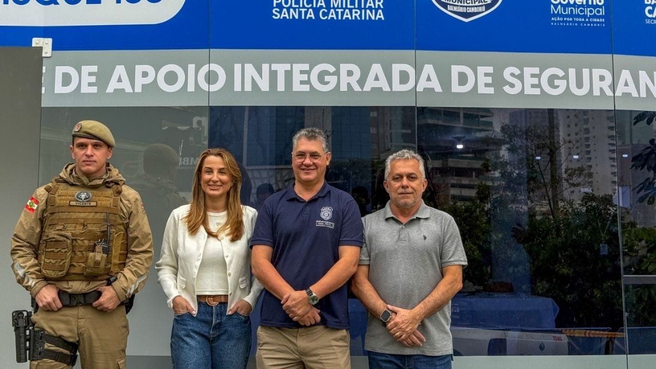 Base Integrada Pontal Norte,segurança Balneário Camboriú,Guarda Municipal 24h