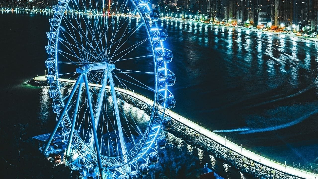 FG Big Wheel 5 anos,Magia BC,show gratuito Balneário Camboriú