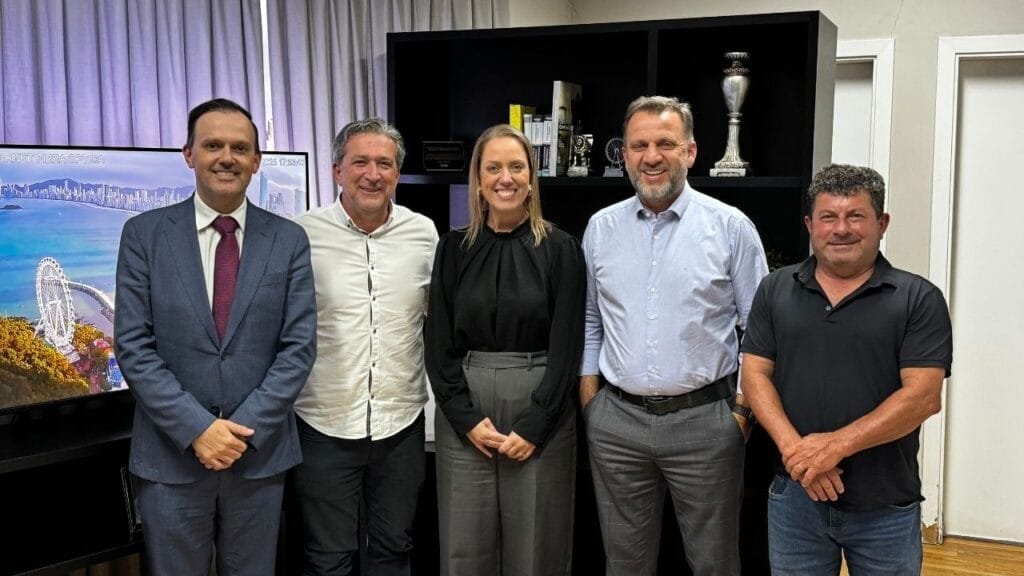 Secretaria de Infraestrutura SC,visita Câmara Balneário Camboriú,Via Mar SC,mobilidade litoral norte