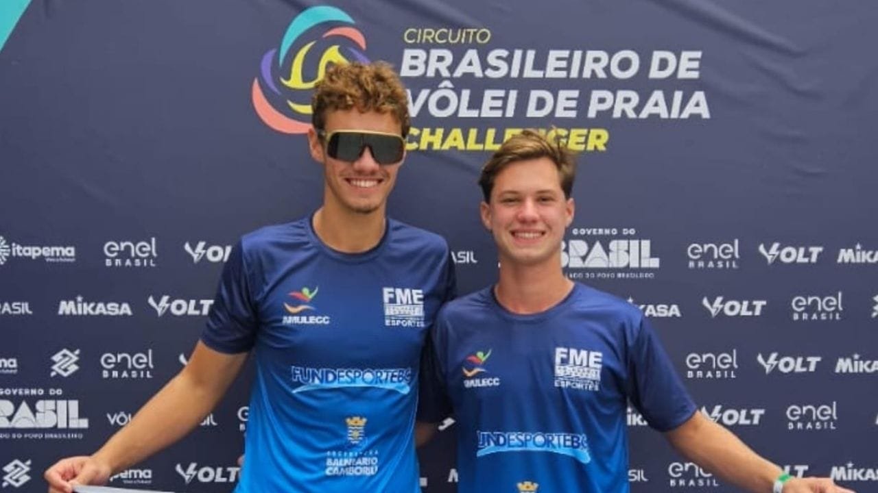 vôlei de praia Sub-19,dupla campeã,Thomas Endler,Arthur Póvoas,FME Balneário Camboriú,Circuito Brasileiro 2025,categoria de base,esporte catarinense,destaque juvenil,campeões nacionais