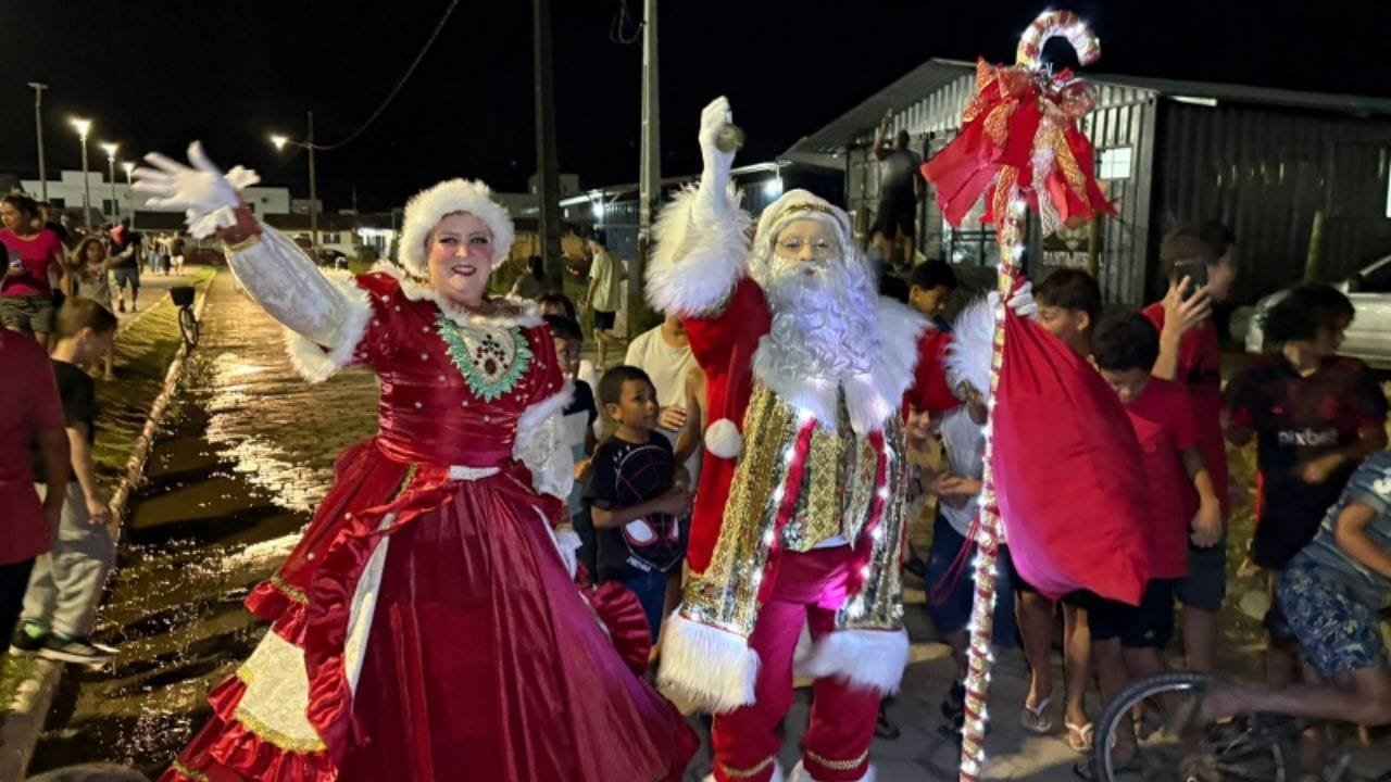 Natal Encanto Itajaí,programação de Natal,Caravana Encantada