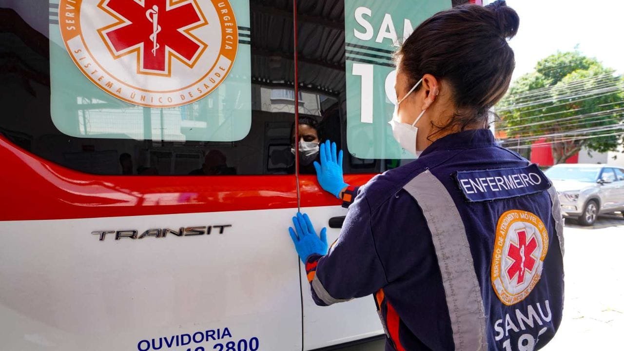 Samu partos SC,parto em ambulância Santa Catarina,atendimento Samu 192,saúde pública SC