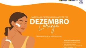 Dezembro Laranja Itajaí,prevenção câncer de pele,saúde pública