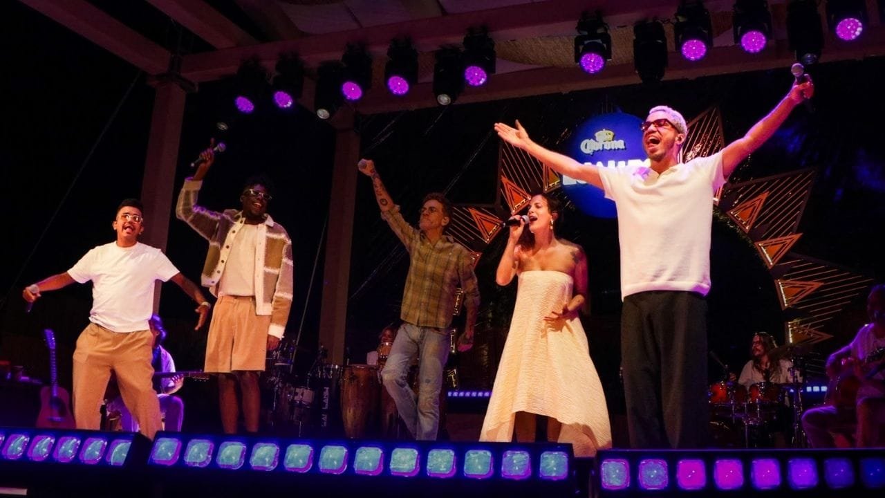 Corona Luau MTV,homenagem Cássia Eller,Praia do Rosa evento