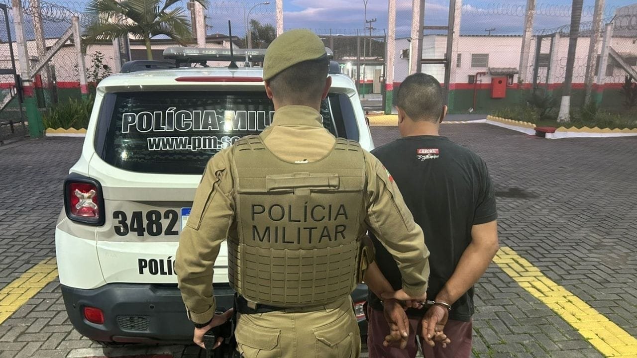 prisão Camboriú,12º Batalhão PM,Monte Alegre mandado