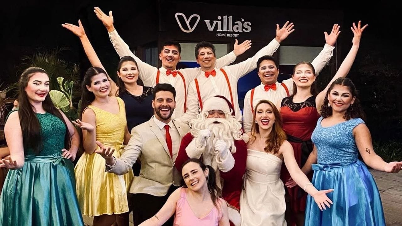 Lições de Natal,Caminhão Palco Itapema,Natal na Praça da Paz