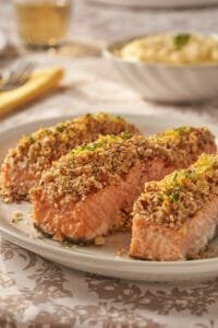 receitas de Natal,Supreme Sadia,salmão com amêndoas